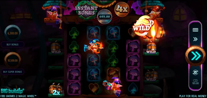Fire Gnomes 2 Magic Wheel - tabela simbola